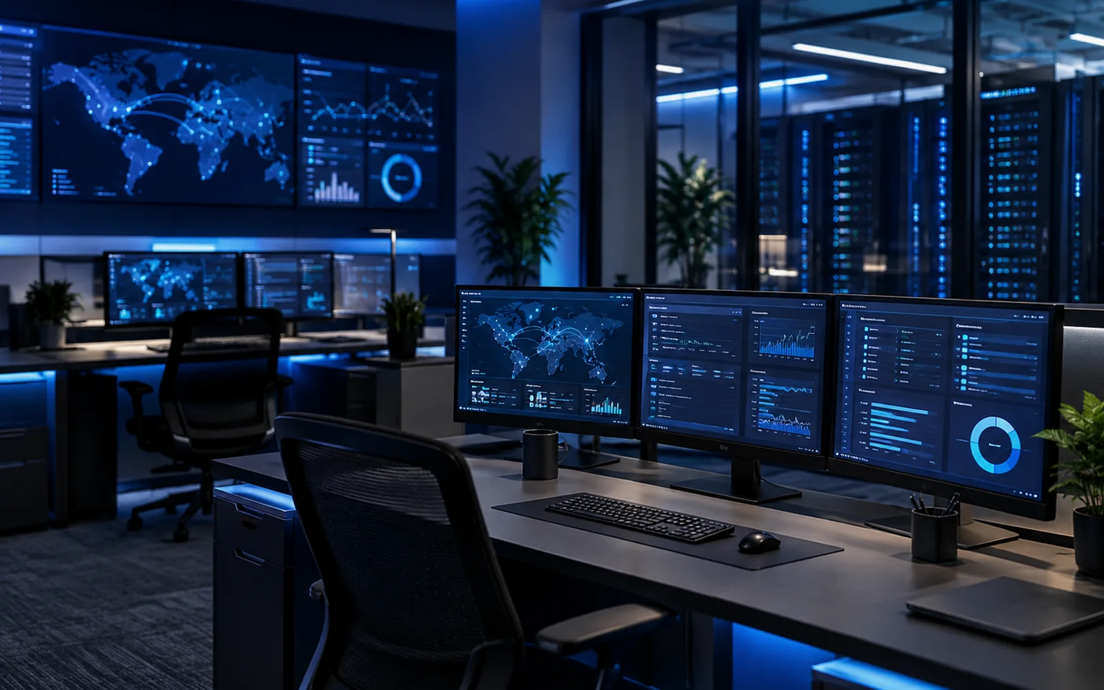 Network operations and infrastructure monitoring for Kronuvo Web services